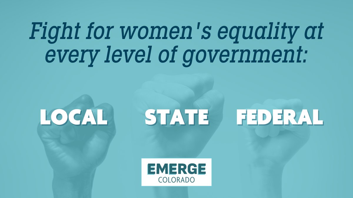 EmergeRockies's tweet photo. Happy #WomensEqualityDay! We recognize the Democratic women in politics who are shattering ceilings, breaking barriers, and building a future where more women can serve in office. #EmergeNow https://t.co/vuVo9ZQGDR