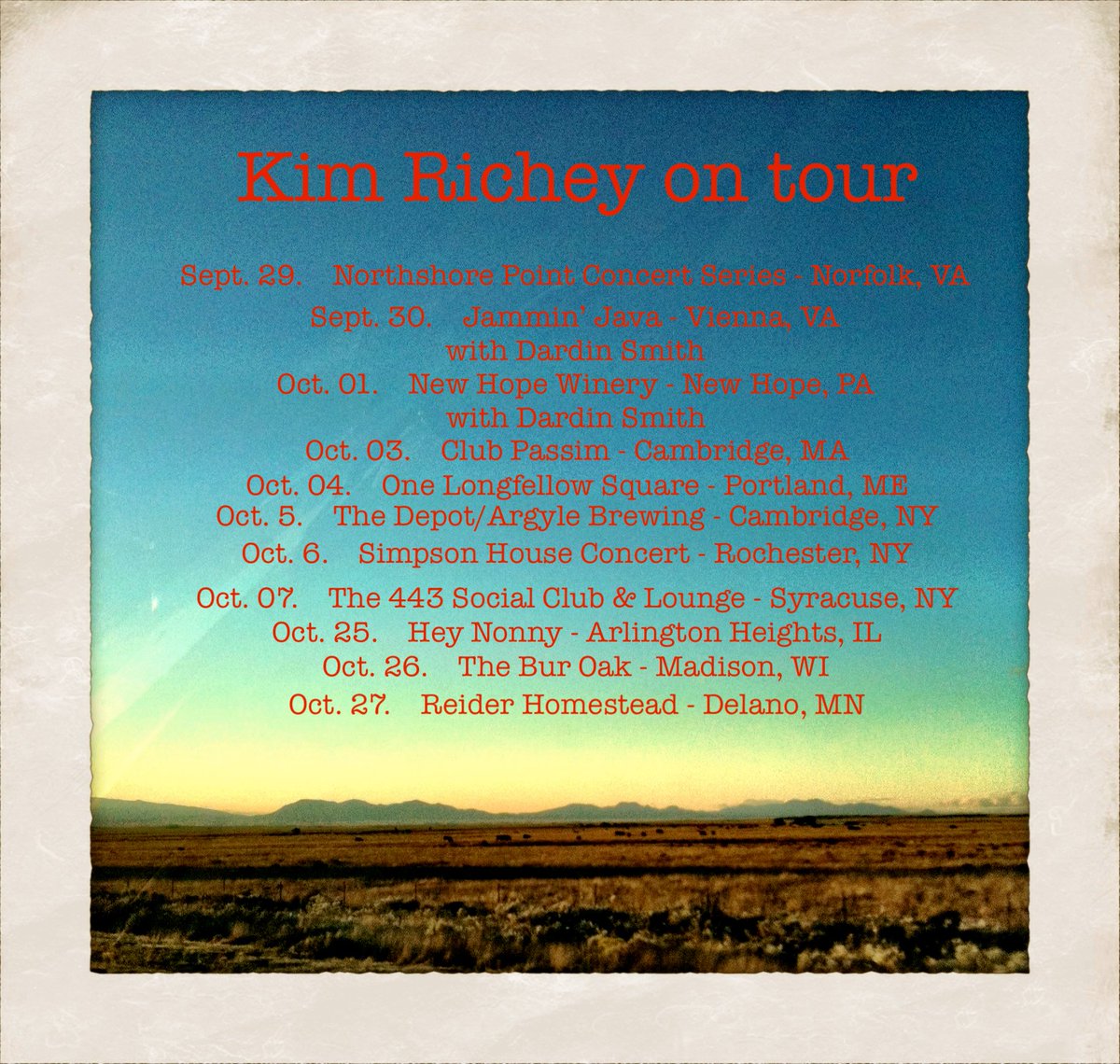 kim richey tweet media