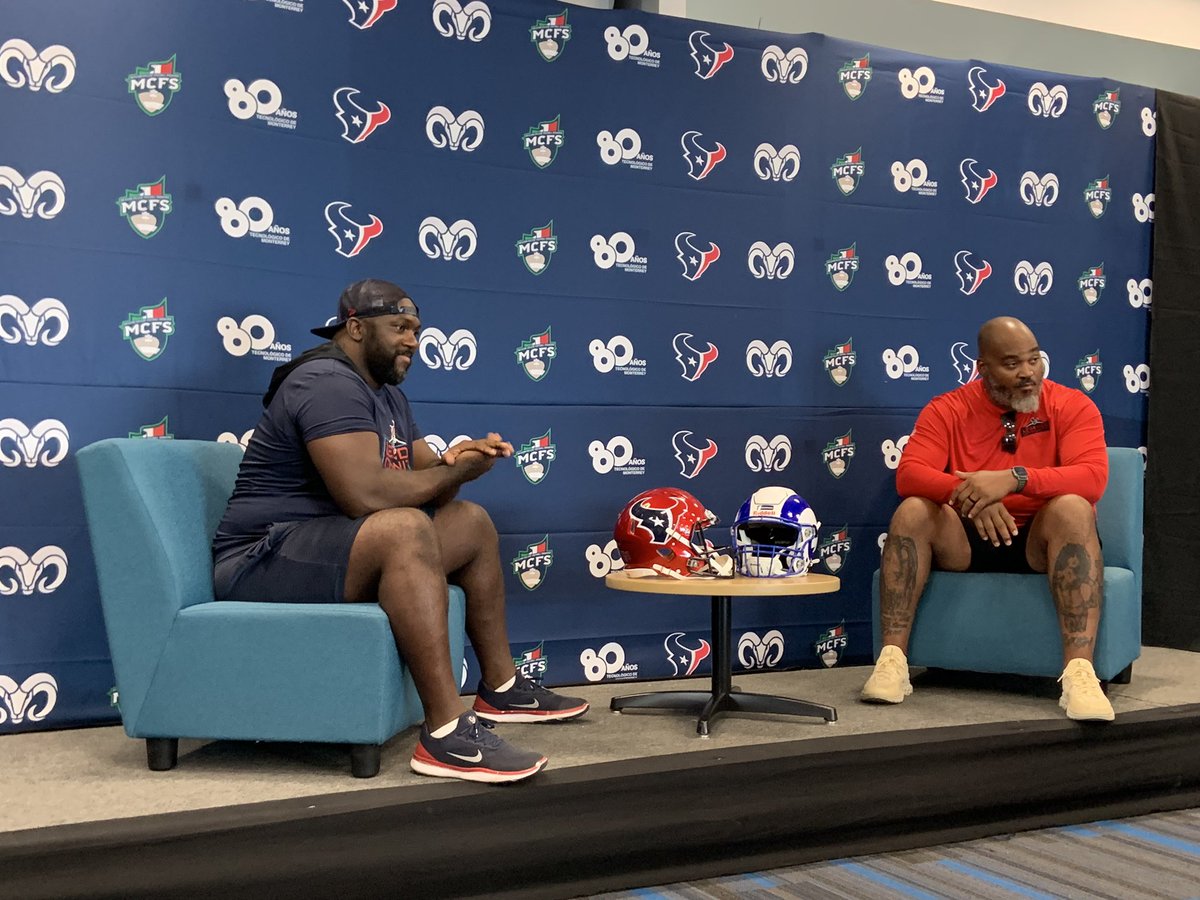 Houston Texans at Home…
#99 DE Travis Johnson.