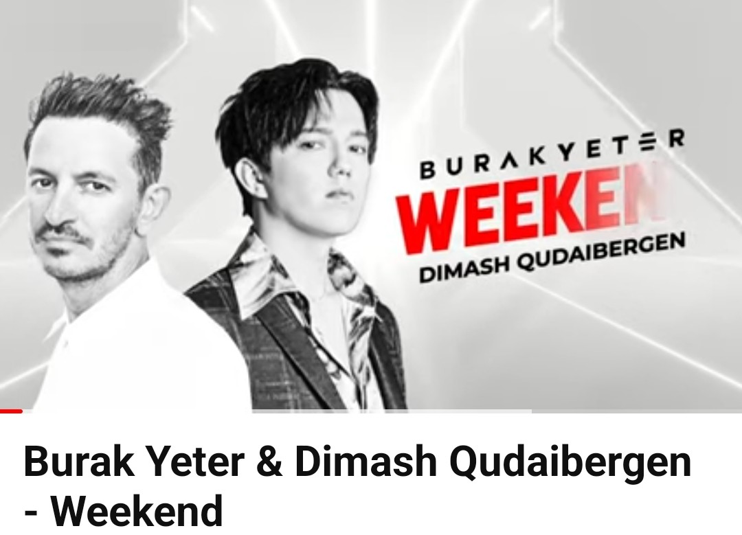 DimashMusica's tweet photo. @DimashEcuador @dimash_official Weekend es una canción alegre y dinámica, me encanta
@dimash_official
@WeekendDimash https://t.co/zwXCjW3iiN