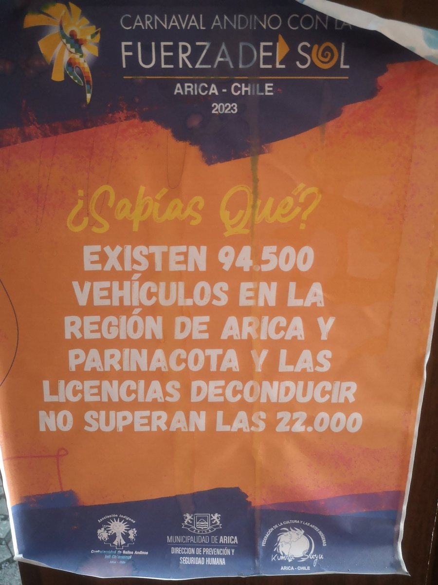 Para muestra un botón, en #Arica cualquier persona 🐒 maneja un auto sin los conocimientos adecuados. Placa patente RBZY*68 📸 Tomada hoy a las 07:39 hrs,🚩Av. Humberto Palza
<a href="/MuniArica/">Municipalidad de Arica</a> <a href="/GoreAyP/">Gobierno Regional de Arica y Parinacota</a> <a href="/CarabArica/">Carabineros Región de Arica y Parinacota</a>
#MeEstacionoComoIdiota