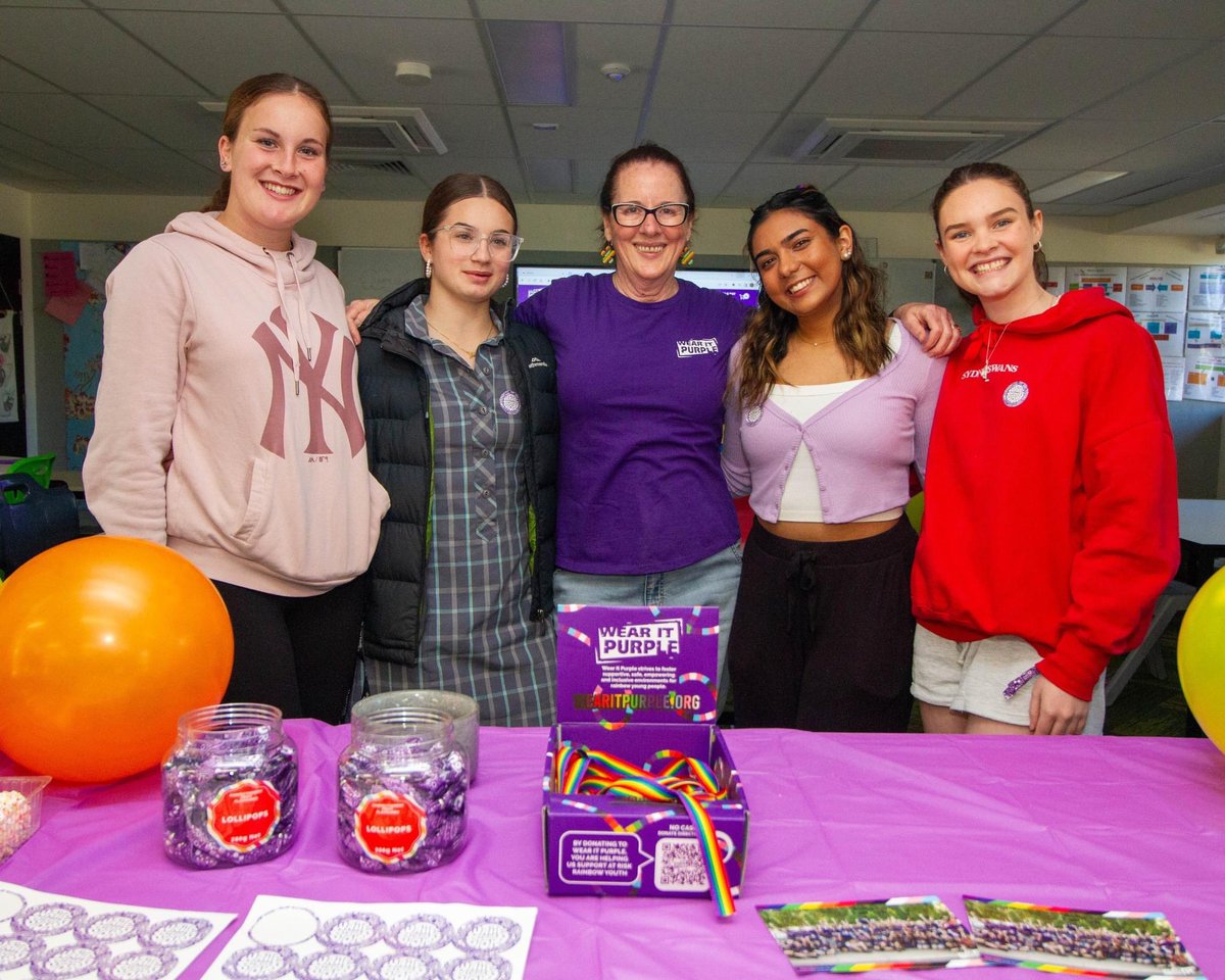 Murrumbidgee celebrated <a href="/WearitPurple/">Wear it Purple</a> with ribbons, cake stalls, rainbow sour straps and stickers to show love and support for the school's LGBTIQA+ community.

Read more at tinyurl.com/3zj2mw5b

#LoveWhereYouLearn #WeAreMurrumbidgee #griffithnsw