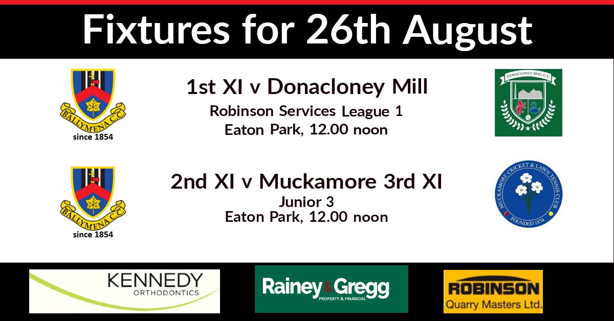 After a difficult week for the club, cricket resumes tomorrow with both Firsts and Seconds in league action at Eaton Park.

Both matches will begin with a minute's reflection as we remember our friend, Richard Campbell.  All support at Eaton Park welcome.
