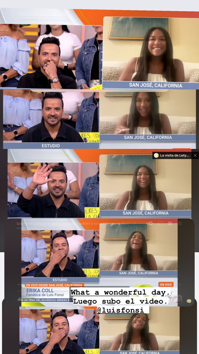 ericoll's tweet image. Hoy fue un dia increible! Te amo y punto @LuisFonsi ❤️‍🔥 #PasaLaPagina