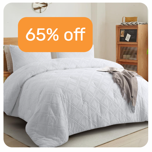 trydealdog's tweet photo. 65% off (-$36.73) BEDHOURS Boho Comforter Set, only $19.17: https://t.co/P4D2vjSsU4 https://t.co/4665oynvPG