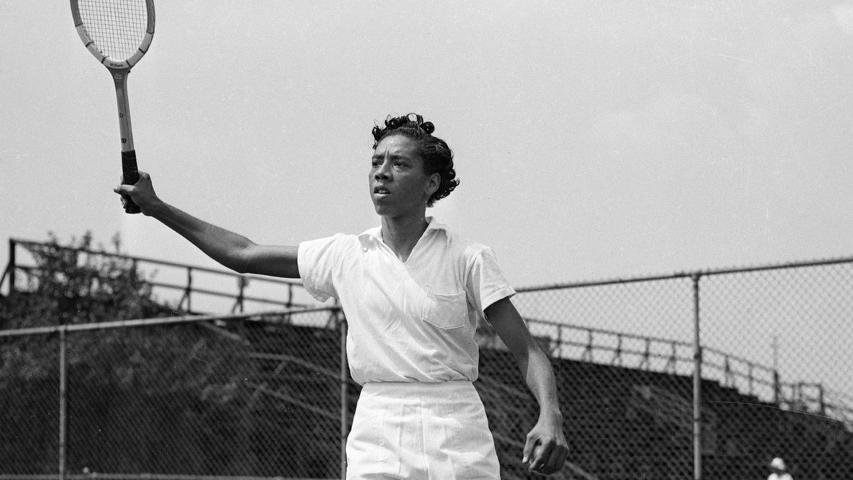 Happy Birthday Althea Gibson! Gibson won the women's singles title at the All England Tennis & Croquet Club in 1957. She was the first Black tennis player to ever compete at Wimbledon.
#AltheaGibson #BlackHistory