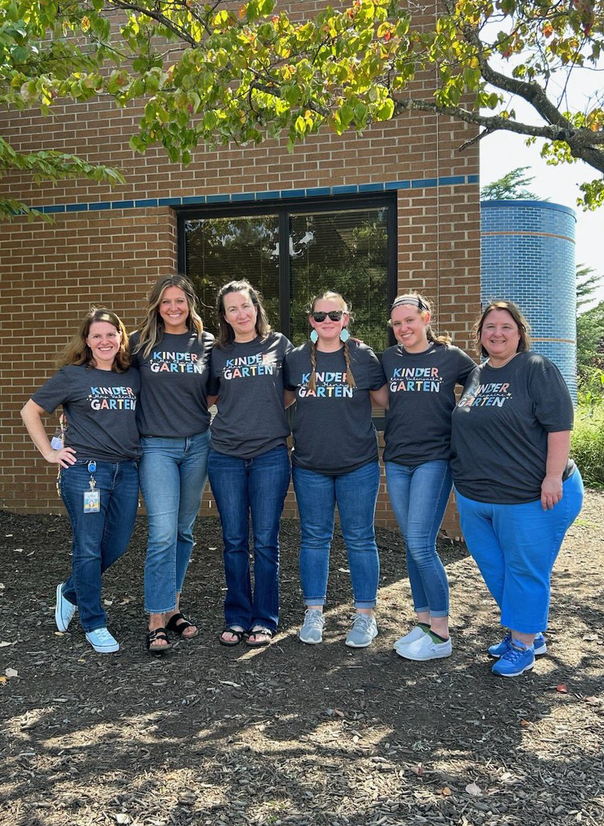 CRESKinder's tweet photo. 2023-2024 Kindergarten Team looking forward to a great year! 🐏 💙💛 @centreridgees #crescommunity #cresculture https://t.co/kKmv0jZLjJ