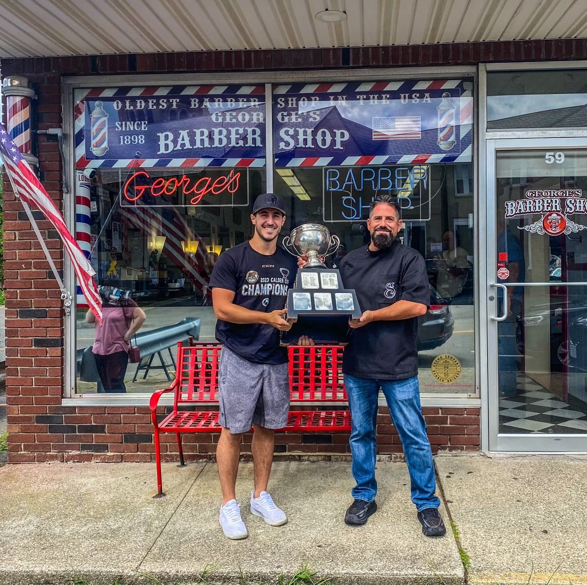 Need a fresh fade, <a href="/Mvecc8/">Mike Vecchione</a>? 💈💇‍♂️