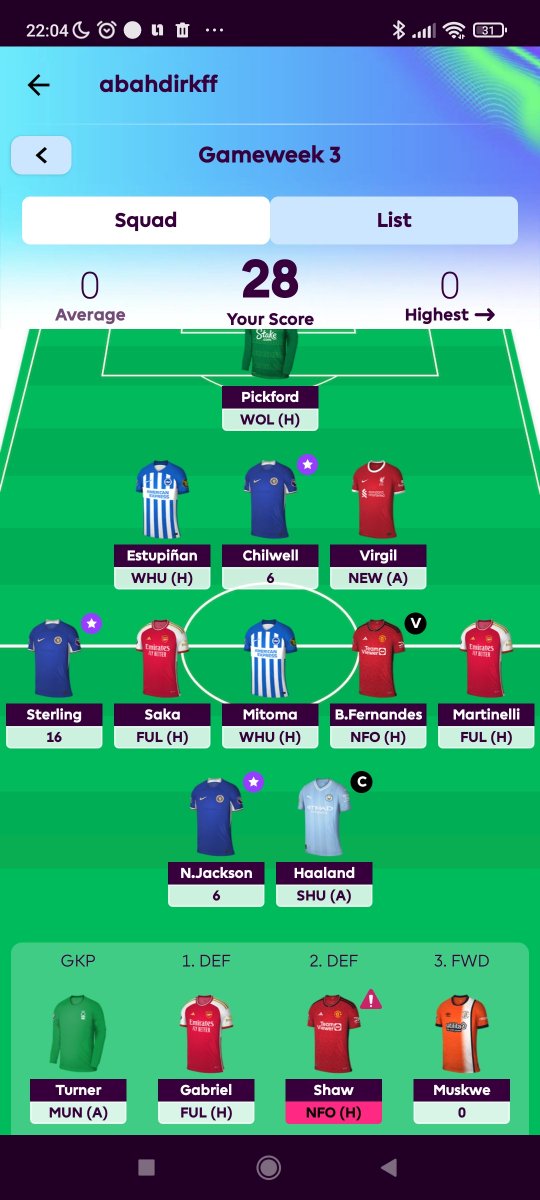 FPL_OSER's tweet photo. @BigManBakar Add Luton to the fixture run and I'm in 😎

One of them he's proven and his media statements have been telling https://t.co/FomZxAOQ7j