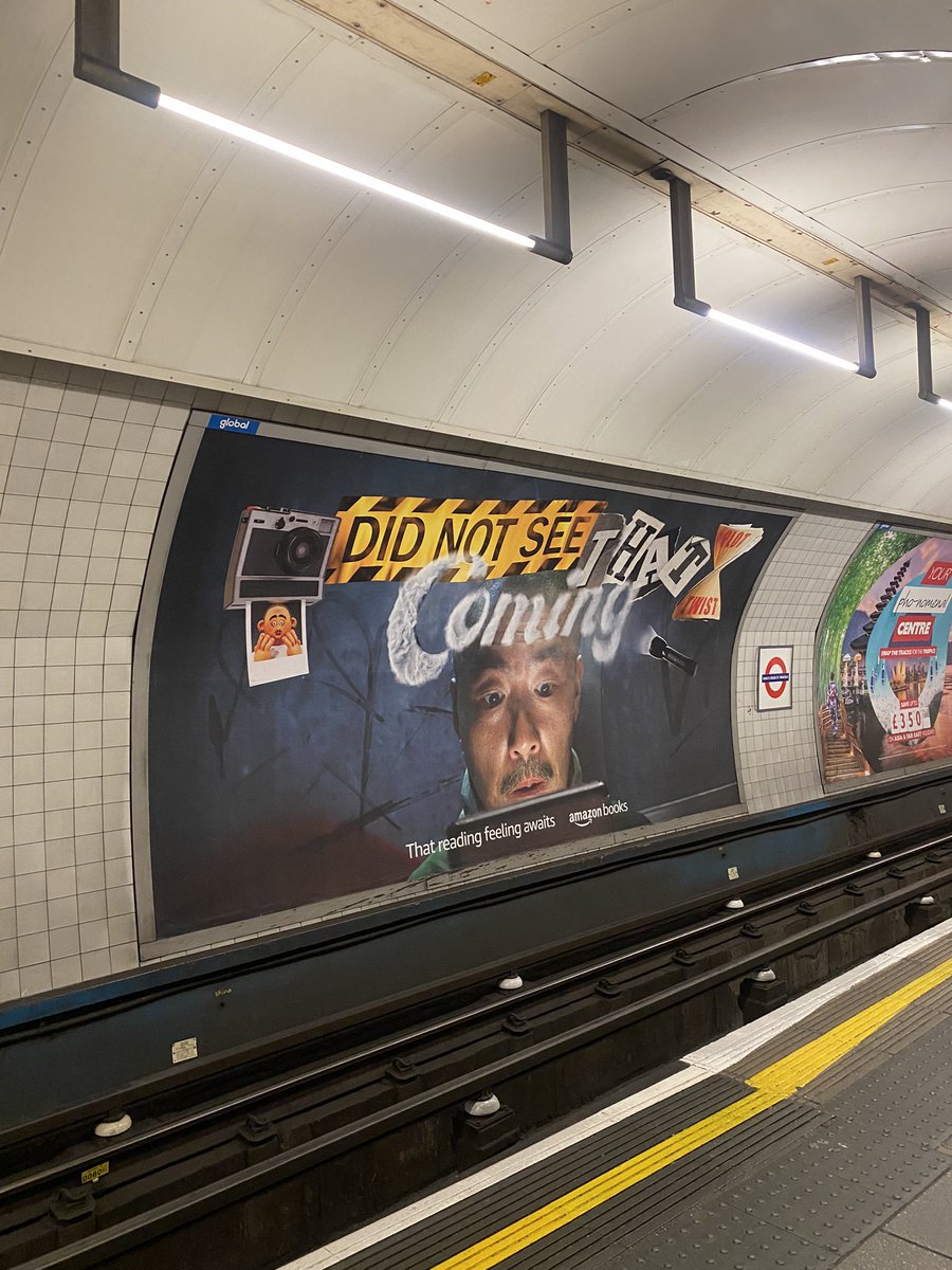 JWinterr's tweet photo. I love this advertising so much. Big human face in the middle draws you to it, then the fact it’s built on the magic of reading smashes it home. Love a cross-track 48. https://t.co/LbIzOp4P45