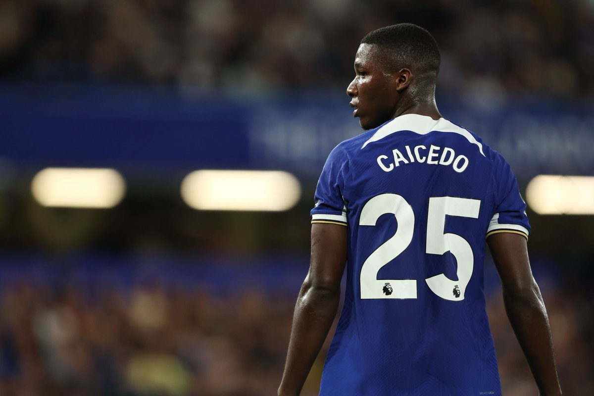 CFCNewsReport's tweet image. Moises Caicedo wasn't dribbled past tonight, he made 2 blocks, 3 interceptions and has 100% tackle success rate. He also completed 58/60 passes.

He is a machine 💪