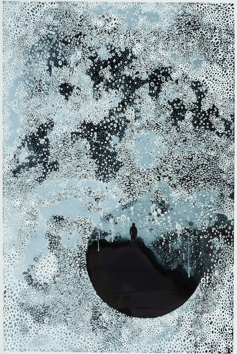 DRIFTW O   O    D
Exhibition Opens Today! <a href="/Gallerysmith/">Marita Smith</a> 
11am to 5pm in North Melbourne <a href="/cityofmelbourne/">City of Melbourne</a>  
[artwork: “He’ll drift over oceans and coral reefs”