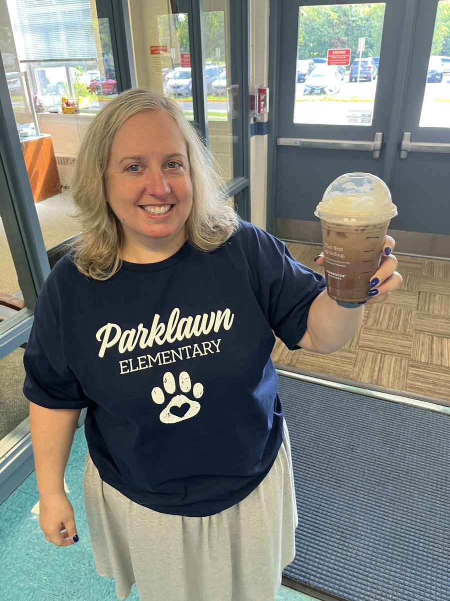 Rebecca Forgy (@rlforgy) on Twitter photo Just when I think a FABULOUS first week of school <a href="/ParklawnFCPS/">Parklawn Elementary</a> can’t get any better, I find a favorite Starbucks surprise on my desk!! #thankful Just when I think a FABULOUS first week of school <a href="/ParklawnFCPS/">Parklawn Elementary</a> can’t get any better, I find a favorite Starbucks surprise on my desk!! #thankful