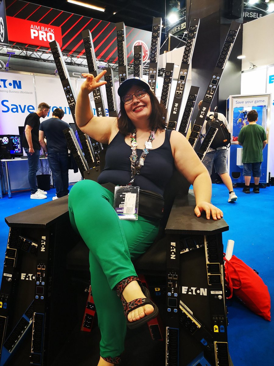 settely1's tweet photo. #SaveYourGame @eatoncorp

So last day of #Gamescom2023 for me is still fun as ever! https://t.co/Ik88nn7xO3