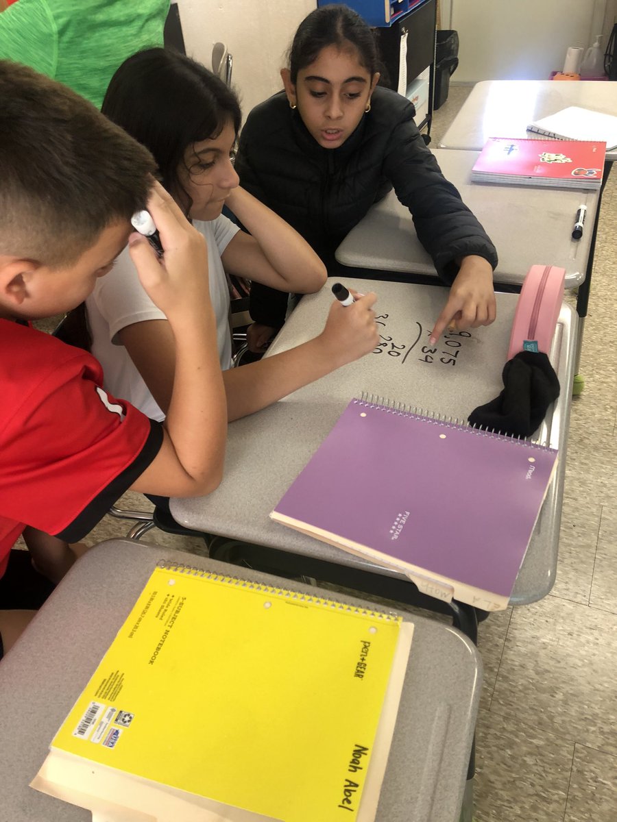 Partial Products in Mr. Bone’s class today! Great student led discussions! An amazing place to spend the day! #creeklife <a href="/SCECardinals/">SCECardinals</a>