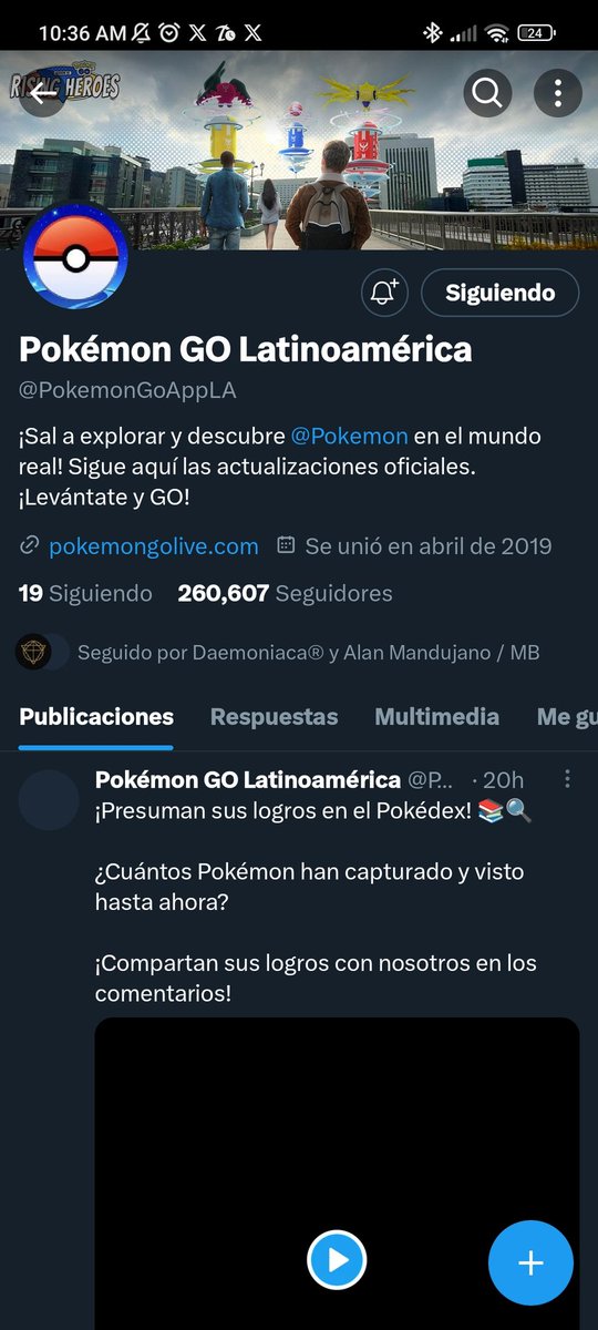 witchunter666's tweet photo. @ExaFM @AlanMB @PokemonGoAppLA Ahora exa se puso Pokexa https://t.co/vyL9AQ3Pbu