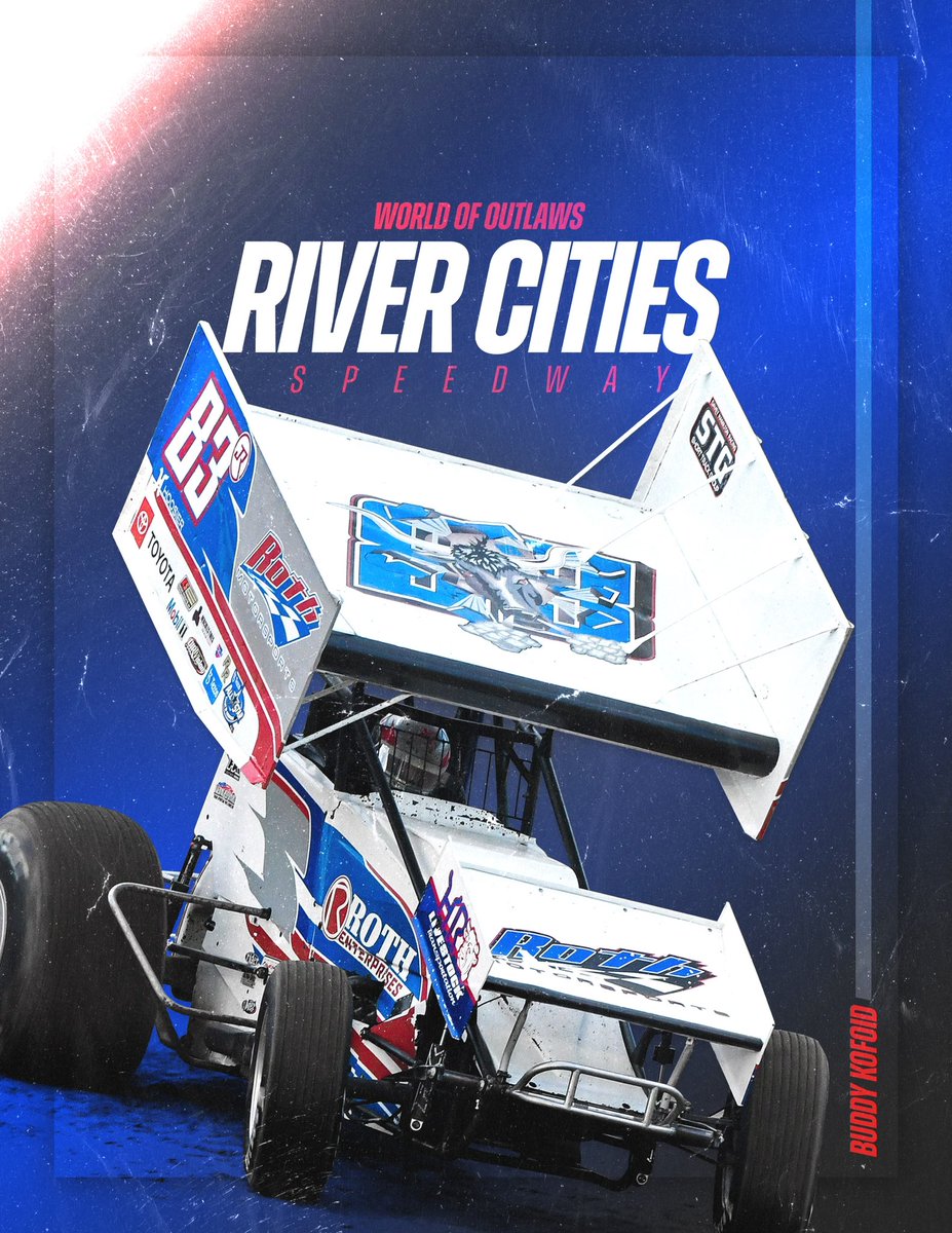 Raceday with @RothMotorsports! Looking forward to a solid weekend up North at two new tracks! Thank you @ToyotaRacing, @mobil1racing, and Roth Motorsports for all of the support! 📍@RiverCitiesND 📺@dirtvision 🗓️@WorldofOutlaws #TeamToyota