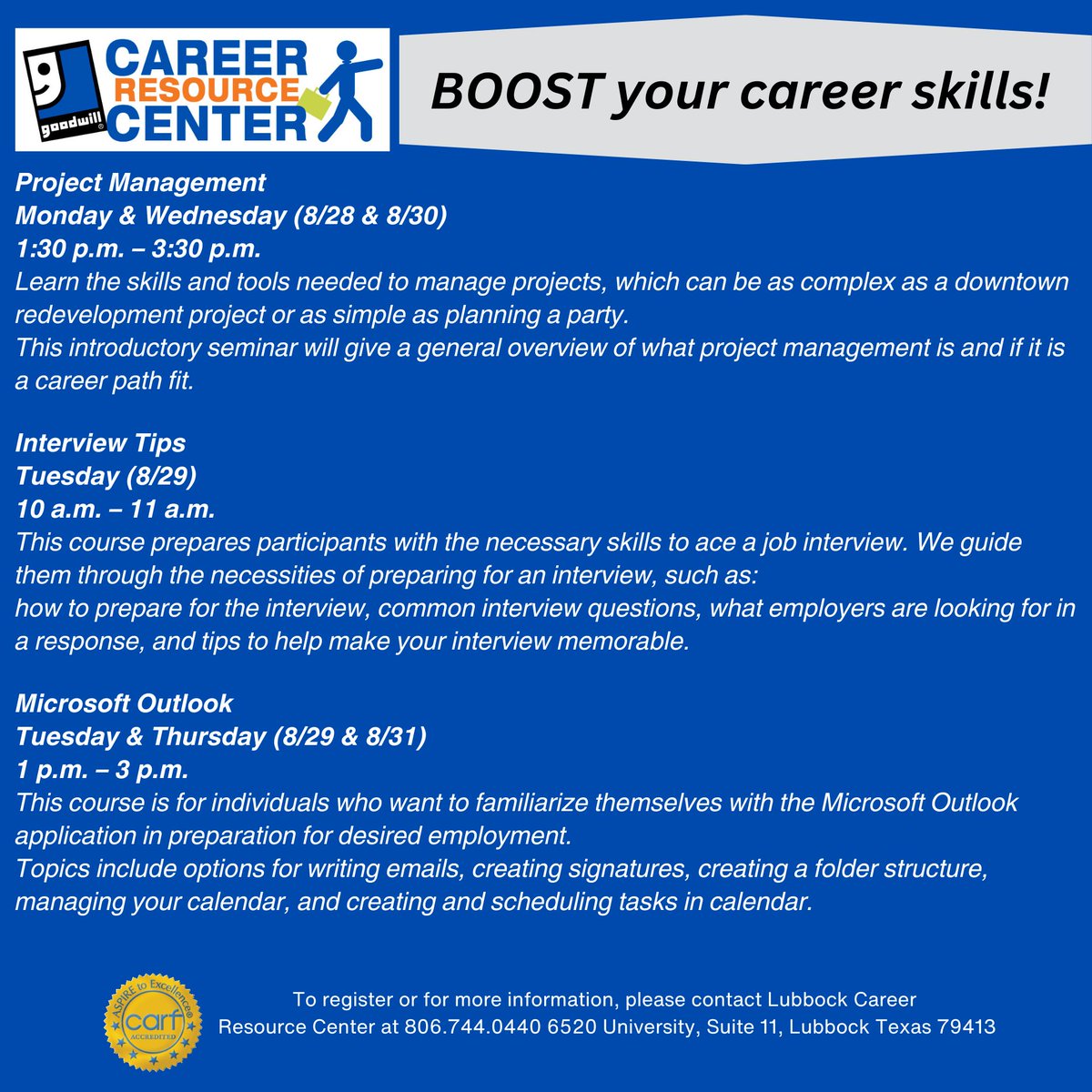 Goodwill of NW Texas tweet media