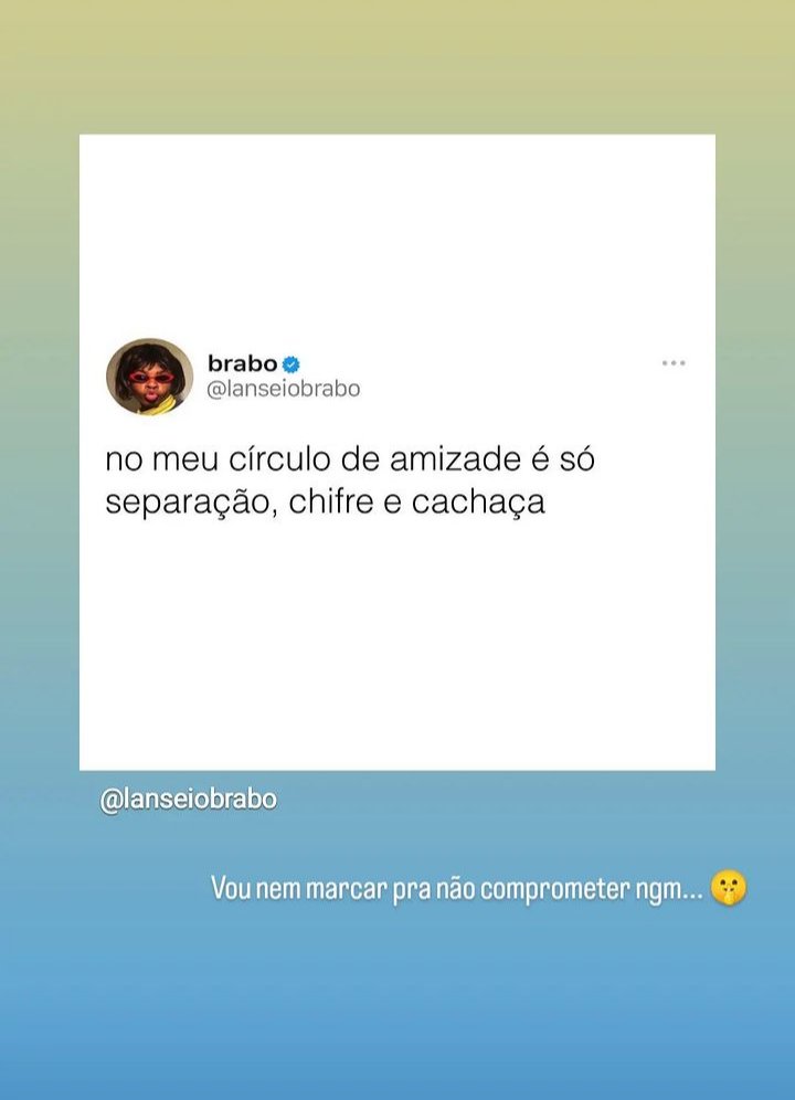 Vai vendo a MERDA.
