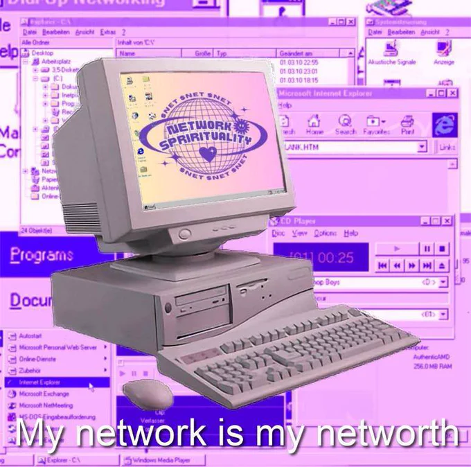 My network is still my $net worth.