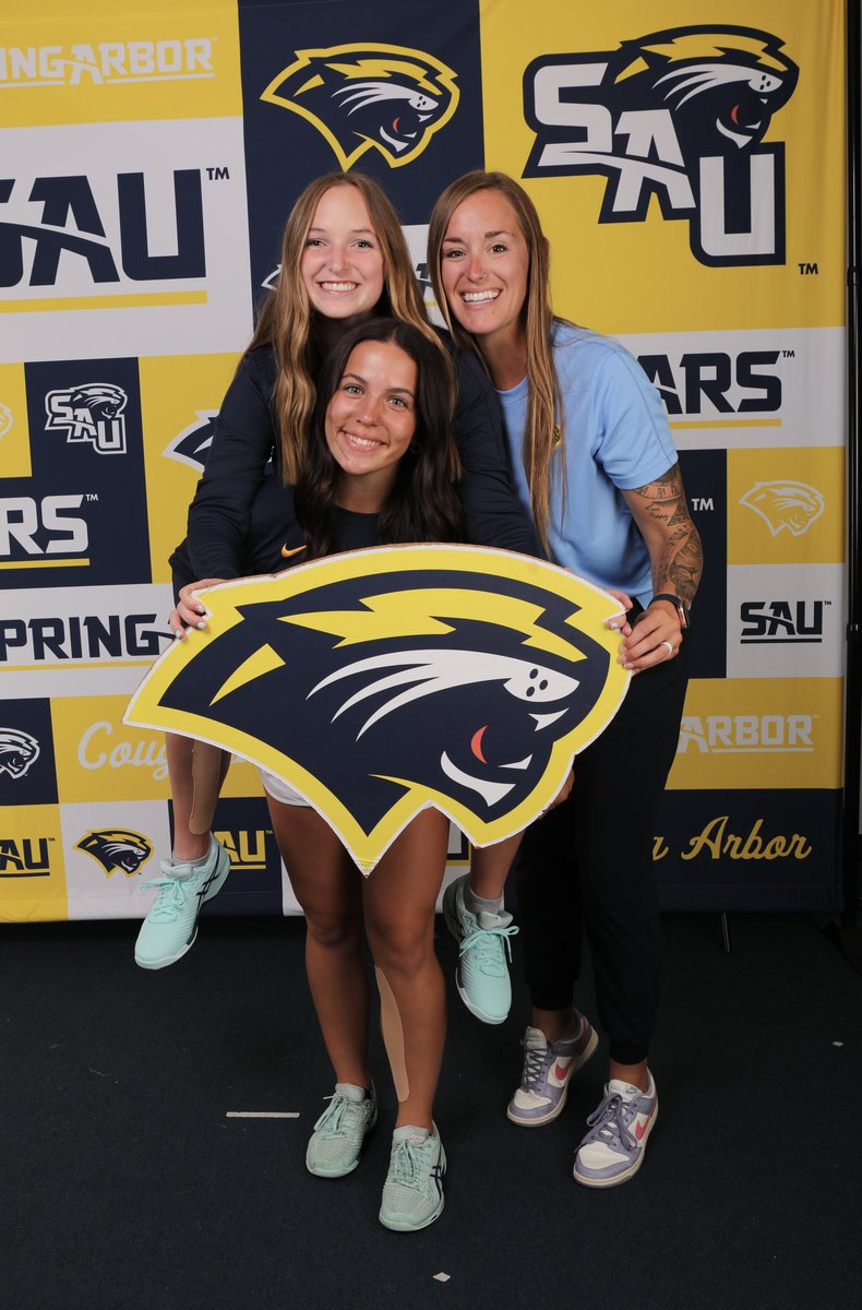 SAUCougarsWTEN's tweet photo. A sneak peek of our 2023-24 Lady Cougs! @SAUCougars @SAUCOUGARNATION 🎾 https://t.co/yrOATPVj8U