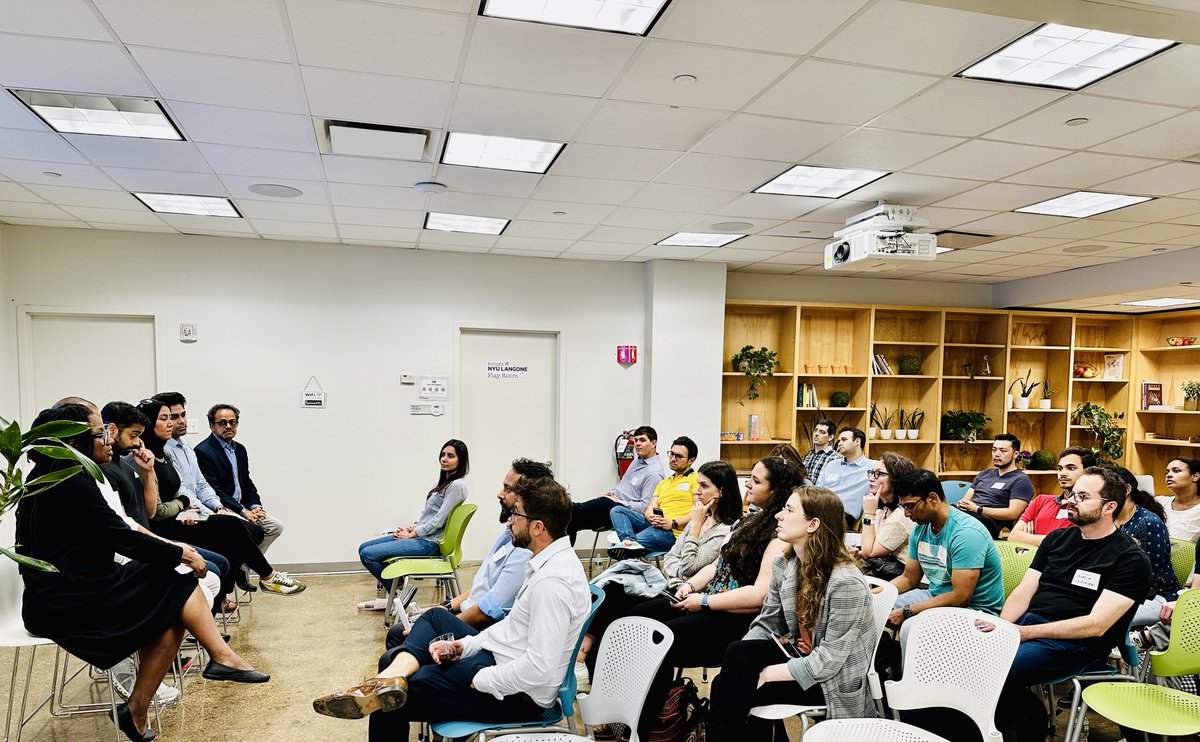 BioLabsNY's tweet photo. Thanks to @CUPostdocs, our sponsor @thermofisher and insightful speakers Anshu Goyal, Archis Bagati, Bayan Alturkestani, Gopal Ramachandran &amp; Sudharsan Dwaraknath for an inspiring panel. Valuable insights on entrepreneurship, mastering skills and continuous learning. https://t.co/4fzBsZAEfq