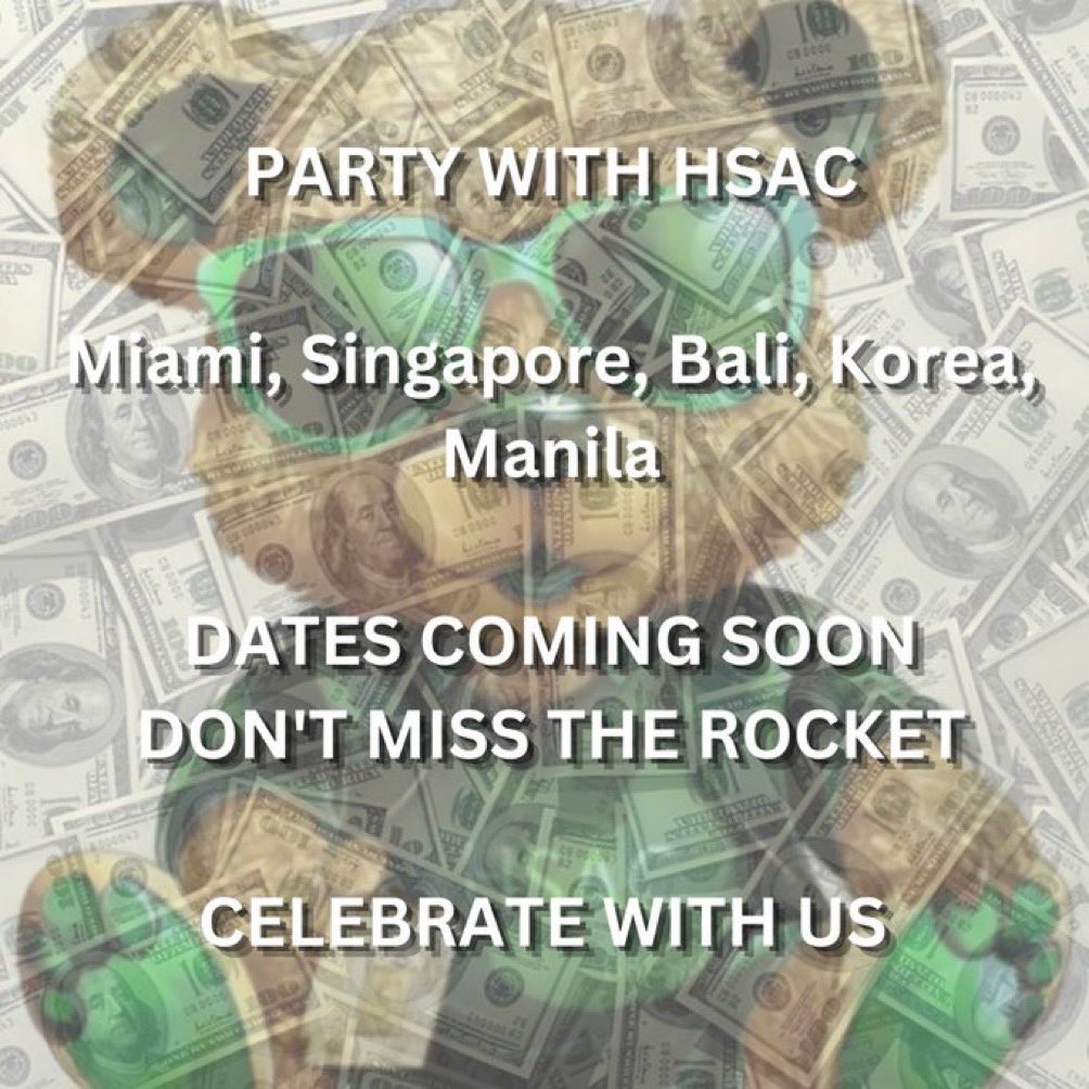 brc20hsac's tweet photo. INFORMATION COMING SOON… DONT MISS THE ROCKET AND PARTY WITH HSAC! #hsac #hsaclife #fbt #funbitcointoken #bitcoin https://t.co/hyKvg3K9x5