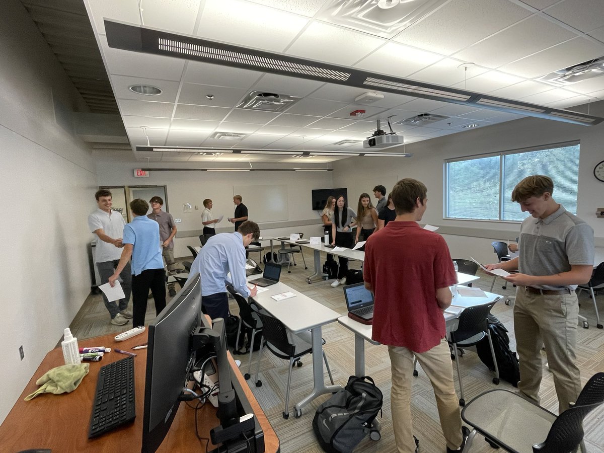 CF_CAPSComm's tweet photo. Creating a tight-knit group means we need to learn about each other. Shaking hands, introductions, and learning about each other made for a fun Friday! #petsnames #morningperson #playsasport #iscrafty #uniquetalent #AM #PM https://t.co/P93ov87TXy