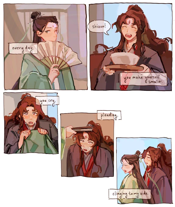 cw: blood, violence
when is a monster not a monster? (1/2)

#svsss #bingqiu 