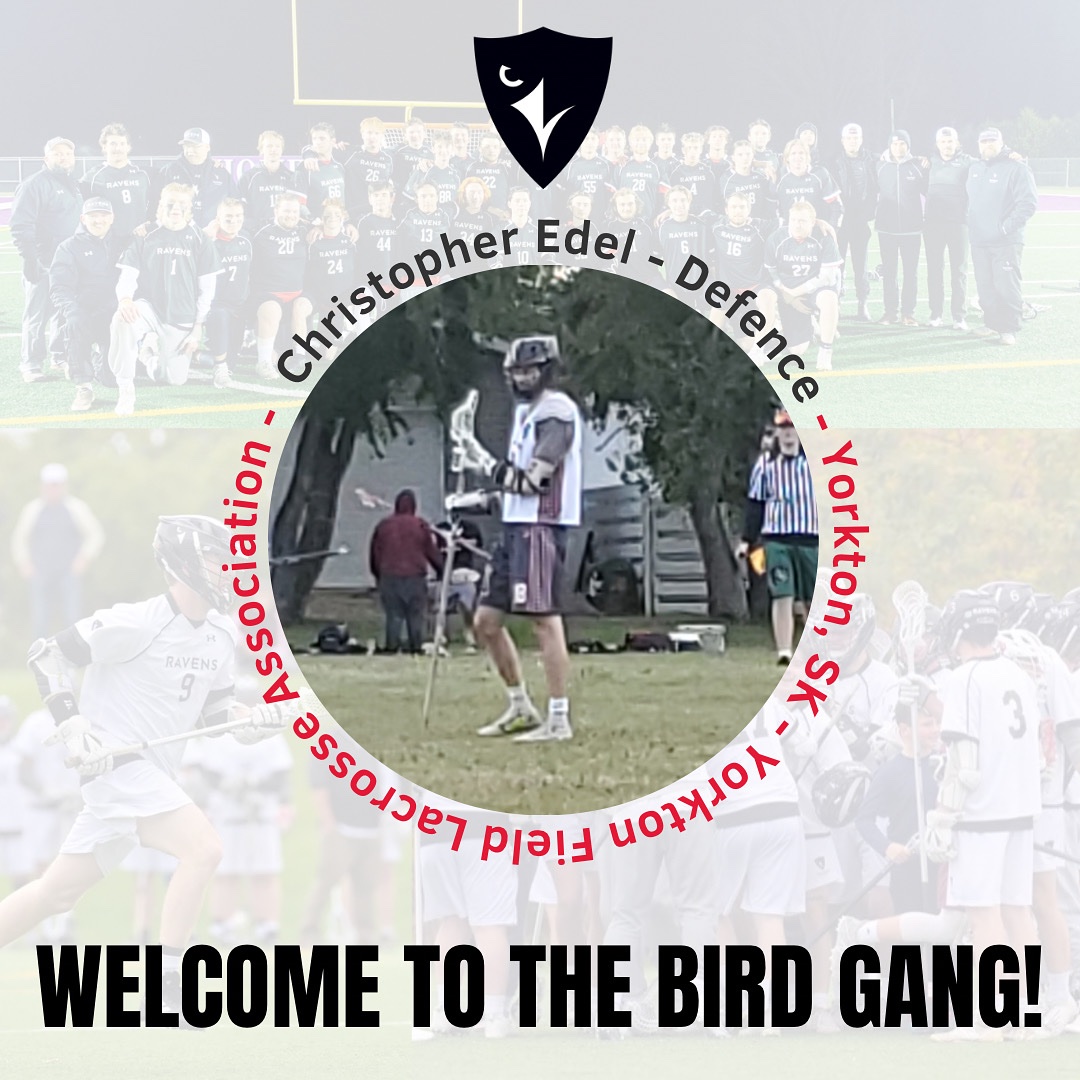 CarletonLax's tweet photo. Welcome to the #BirdGang, @chrisedel_ โผ๏ธ๐ฅ๐
@cuflalacrosse @SaskLacrosse @curavens
#OntarioLacrosse
#CULAX
#RavensLax
#613Lax https://t.co/w6zpqLGseP