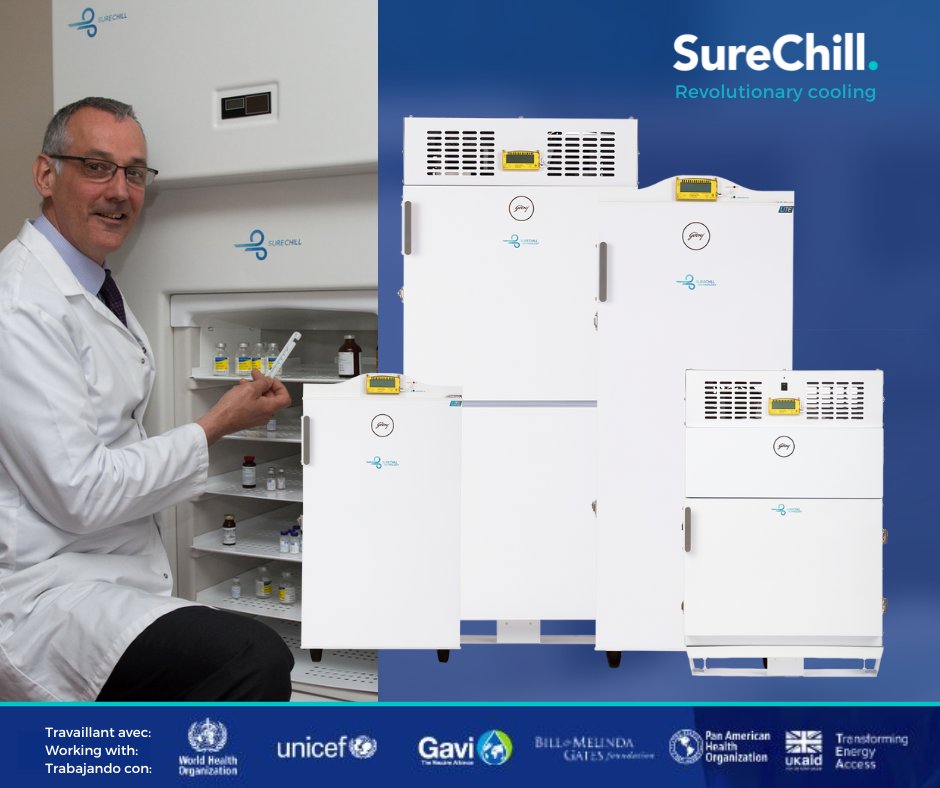 After COVID-19's global impact, we need to strengthen and improve our health infrastructures and #coldchains. #SureChill's products use patented, environmentally-friendly technology to ensure that #vaccines are always protected and never freeze. 👉surechill.com/medical/