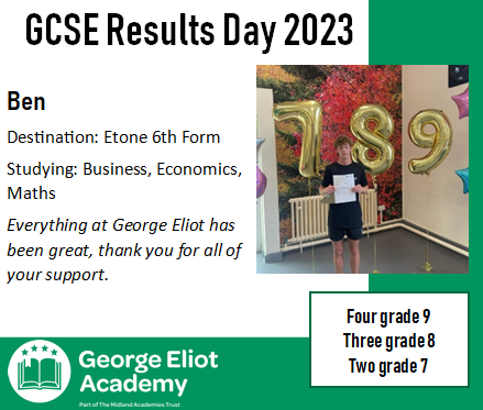 Amazing results Ben! 🎉