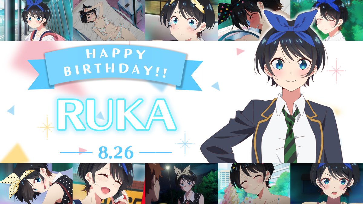 UGC TVアニメ【彼女、お借りします】プルオーバーフーディー 〈更科 瑠夏〉 TVアニメ【彼女、お借りします】プルオーバーフーディー<br>〈更