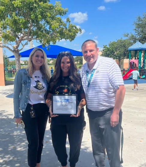 BohneSDPBC's tweet photo. Our very first @CoralReefSDPBC #CathTheWave award has been given to Ms. Grace Broad-Owens! She is being recognized for her phenomenal work as a Paraprofessional! Great Job! @RachelCapitano @jennsandersusa @JennyOHalloran4 https://t.co/6xT1kMe2Kp