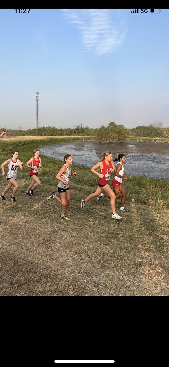 xc_canyon's tweet photo. VG placed 4th. Madi Molinar placed 16th. The girls competed well as a team against some of the best teams from 4A to 6A. @AthleticsCanyon @DavissonDustin @CoachLeonardTX https://t.co/E1LBTZgbpv