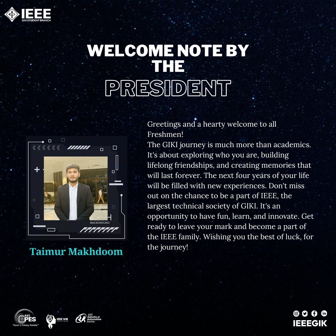 IEEE GIK Student Branch tweet media