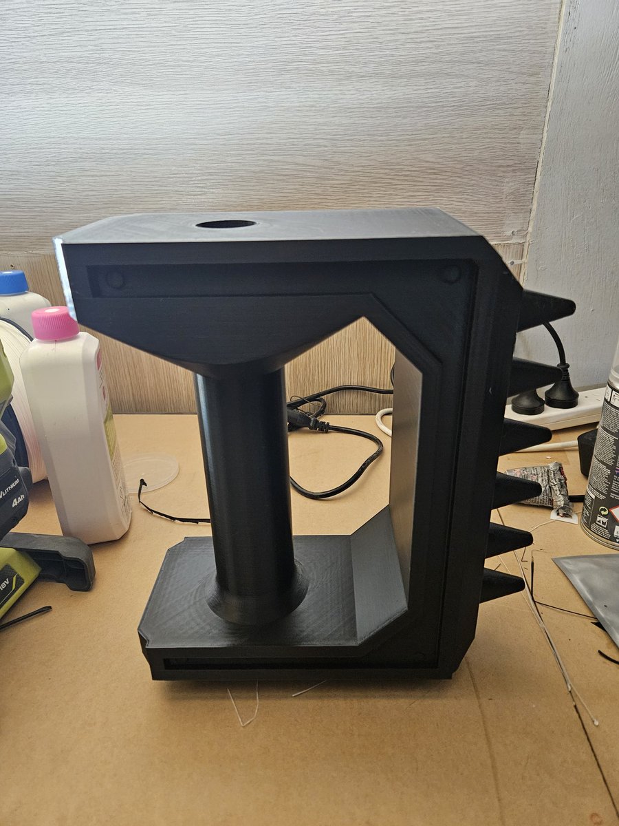 SeanSort's tweet image. The Creality K1 Max really is a maximum printer.

Printed this first part in 17 hours. Part 1 of seven. Love my bambu but being able to pack more on a plate is insane. Most printers would need atleast 5 plates for this. Easily fitting this whole project on 3.

Want to keep it a…