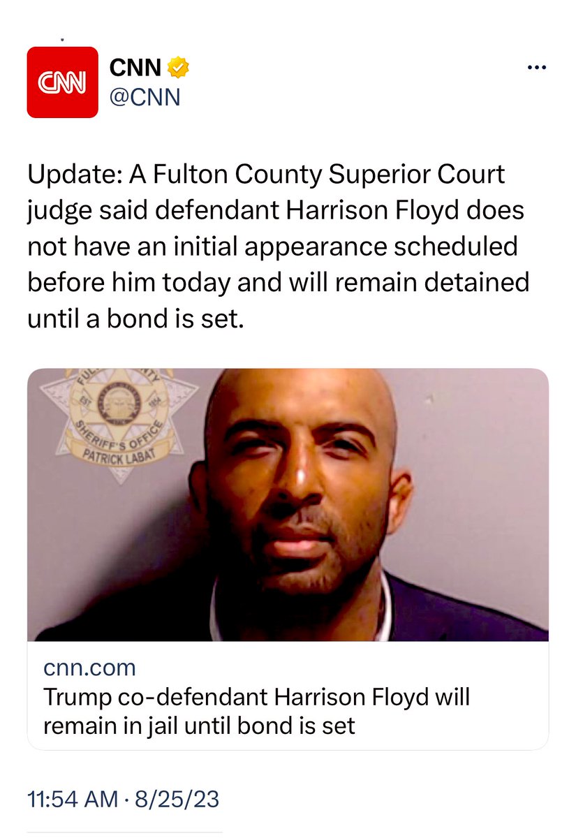 Why is he the only codefendant locked in a jail cell without bond?