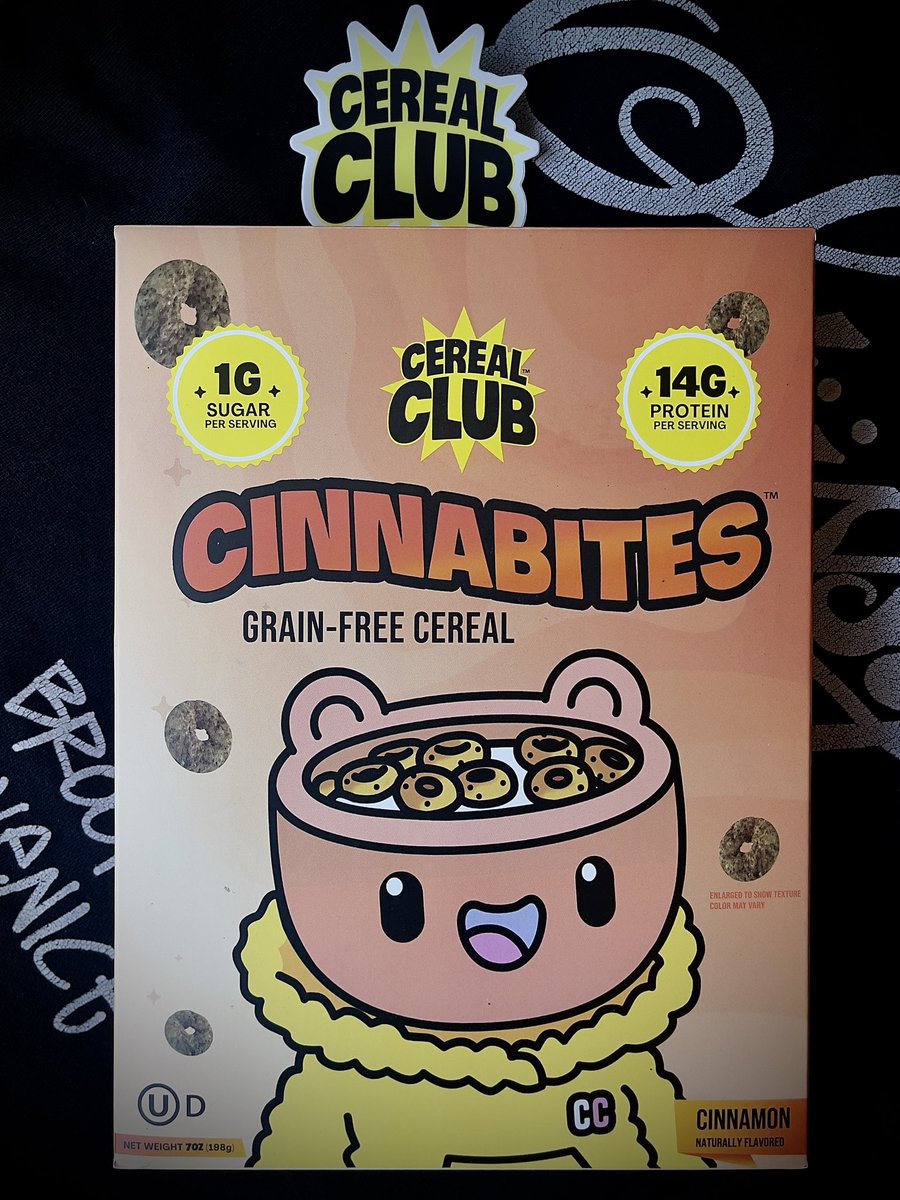 🥣 S/o @cerealclubnft for coming through with the #cinnabites 🥣🫡