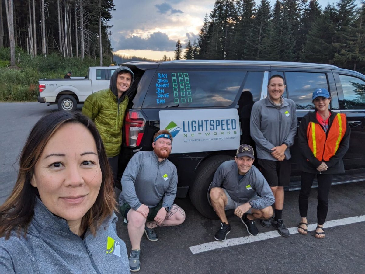 ls_networks's tweet photo. Excited to share our journey as we gear up for Hood to Coast! 12 of our employees will represent Lightspeed Networks, showcasing power and determination. We are not just colleagues but a team conquering every mile together. Thanks to our employee volunteers. Help cheer us on! https://t.co/sufmd1wRgW