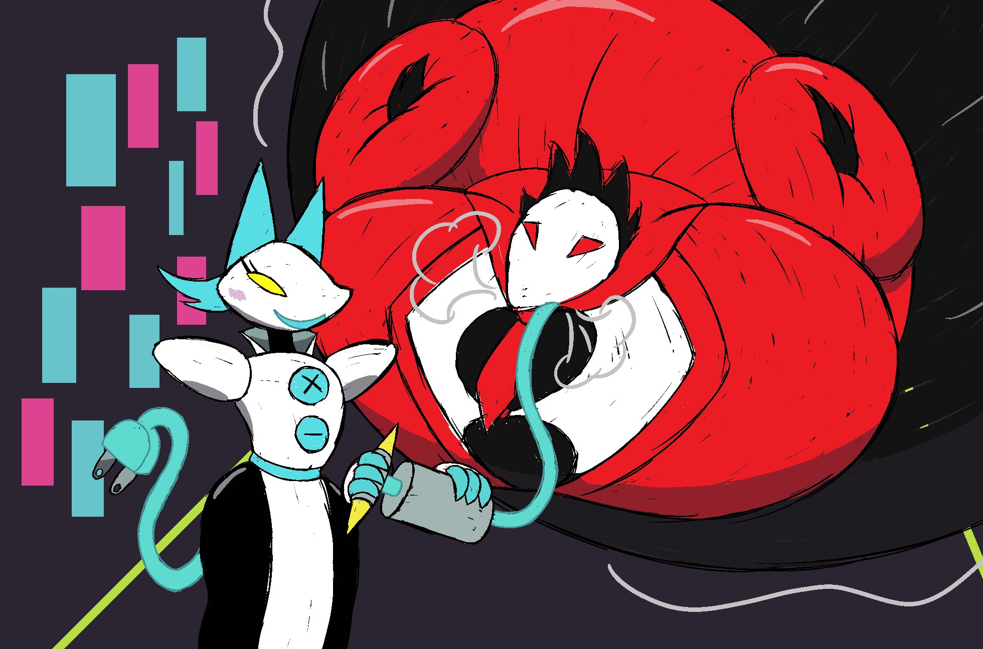 Zepplin Aeronautics on X: Seems Tasque has found a new “task” she enjoys  performing with the Swatches t.cokfPGRCXIaB  X