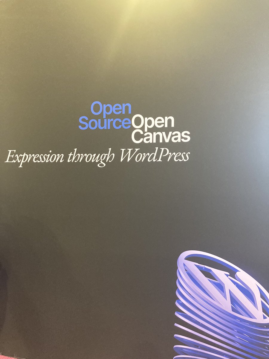 wordpressdotcom's tweet image. The Open Source | Open Canvas art exhibit at #WCUS is beautiful, so be sure to check it out! It&apos;s impossible to pick a favorite! #OpenSourceArt