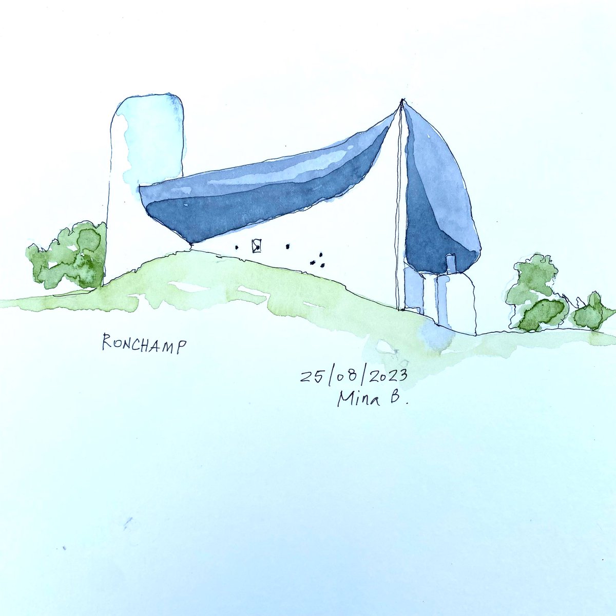 #ronchamp #lecorbusier