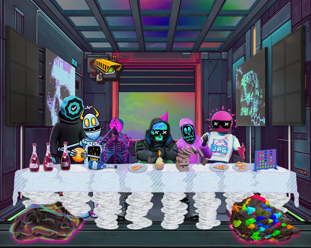 Async Art (@asyncart) on Twitter photo Happy Friday! Hope your weekend is good vibes like Supper #943 by <a href="/iFurthur/">Furthur</a> 😌
ft. art from <a href="/neurocolor/">神経色</a>, <a href="/neonglitch86/">NeonGlitch86</a>, <a href="/MattKaneArtist/">MattKane.eth 🎨</a>, <a href="/PopWonderNFT/">Pop Wonder 🪐</a>, <a href="/uczine/">uczine</a>, + <a href="/ripcache/">ripcache</a> ✨ Happy Friday! Hope your weekend is good vibes like Supper #943 by <a href="/iFurthur/">Furthur</a> 😌
ft. art from <a href="/neurocolor/">神経色</a>, <a href="/neonglitch86/">NeonGlitch86</a>, <a href="/MattKaneArtist/">MattKane.eth 🎨</a>, <a href="/PopWonderNFT/">Pop Wonder 🪐</a>, <a href="/uczine/">uczine</a>, + <a href="/ripcache/">ripcache</a> ✨