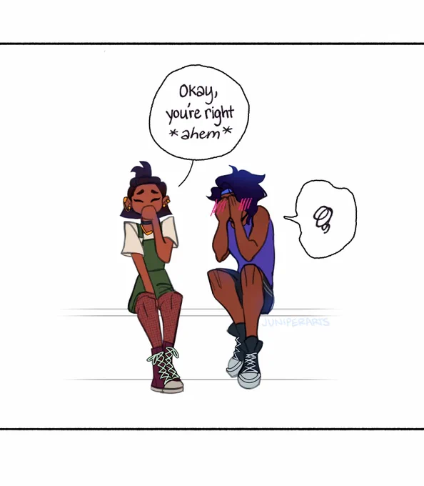 This is my fav part from a super cute/sweet fic I read this week. 
It's called 'Chances, Communication and Coffee (of course)' by @Kindaworrying! 
It's a lovely fic, centered around Gayatri and her love for Pavitr. It's adorable! 🥺💕

https://t.co/NyJdj5PauO 