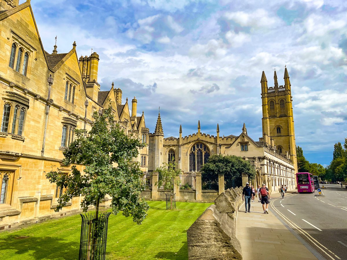 cwru_sim's tweet photo. Our fearless leaders, Daniel and Andrea visited our colleagues @UniofOxford this week!  Such a gorgeous campus and we are very excited to collaborate with them soon!  

#casesim #simulation #cwru #oxforduniversity #oxfordsimulation #xr #medicalsimulationcenter https://t.co/SKnFfWavvM