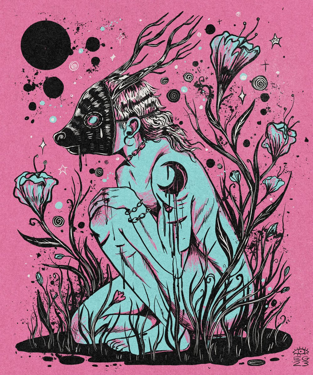 「creature  」|Evangeline Gallagherのイラスト