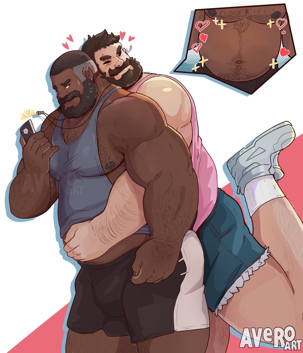 Belly grab 💖

#bear #bara #chubbygay