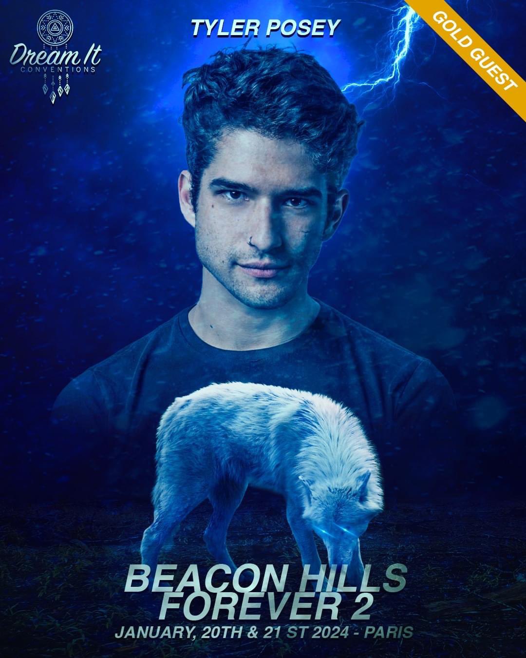 Teen Wolf Brasil  EM HIATUS on X: Tyler Posey é o primeiro convidado da Beacon  Hills Forever 2 evento realizado da Dream It Convertions,em Paris.   / X