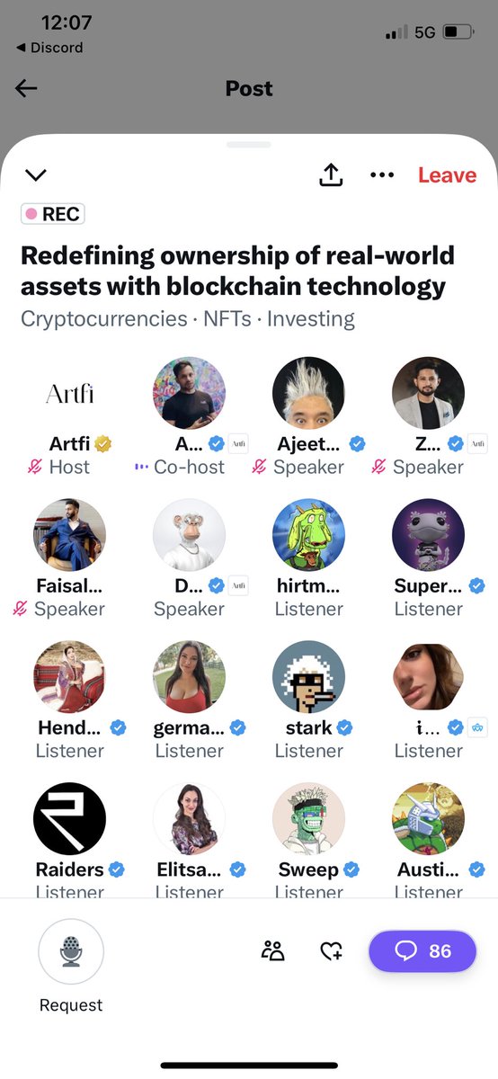 hirtme's tweet photo. In Artfi space learning about investing in art through blockchain. #artfi #superlotls https://t.co/TMq7qwGvIc